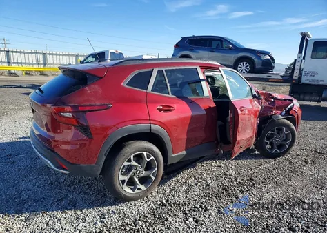2025 Chevrolet Trax 1Lt from USA, damaged, VIN KL77LHEP3SC291778